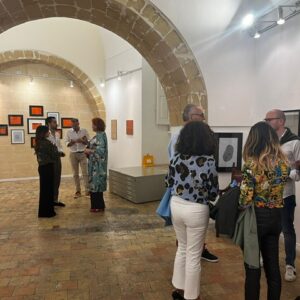 Inaugurata mostra "James Brown" nella Galleria Alessandro Albanese a Matera: report, video-intervista Albanese, foto