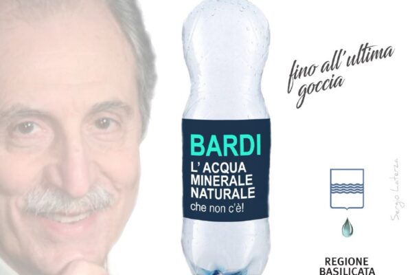 W la Trottola, Sergio Laterza: Emergenza idrica? Scegli "Acqua Bardi. L'acqua minerale naturale che non c'è"