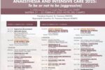 9^ edizione evento scientifico "Anaesthesia & Intensive Care 2025: to be or not to be (aggressive)" a Matera