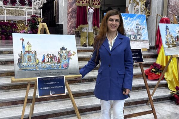 Festa della Bruna 2025, svelato bozzetto Carro Trionfale di Francesca Cascione e degli altri partecipanti al bando nella Cattedrale di Matera: report, video, foto