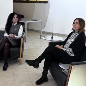 Rilancio "Fondazione Sassi" a Matera con restauro sala conferenze "Mario Salerno", progetti e linee di intervento, conferenza stampa con Maria Giovanna Salerno e nuova direttrice Patrizia Minardi: report, video-interventi Salerno e Minardi, foto