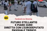 Futuro Stellantis e piano Sure: diretta streaming con eurodeputato Tridico (M5s)