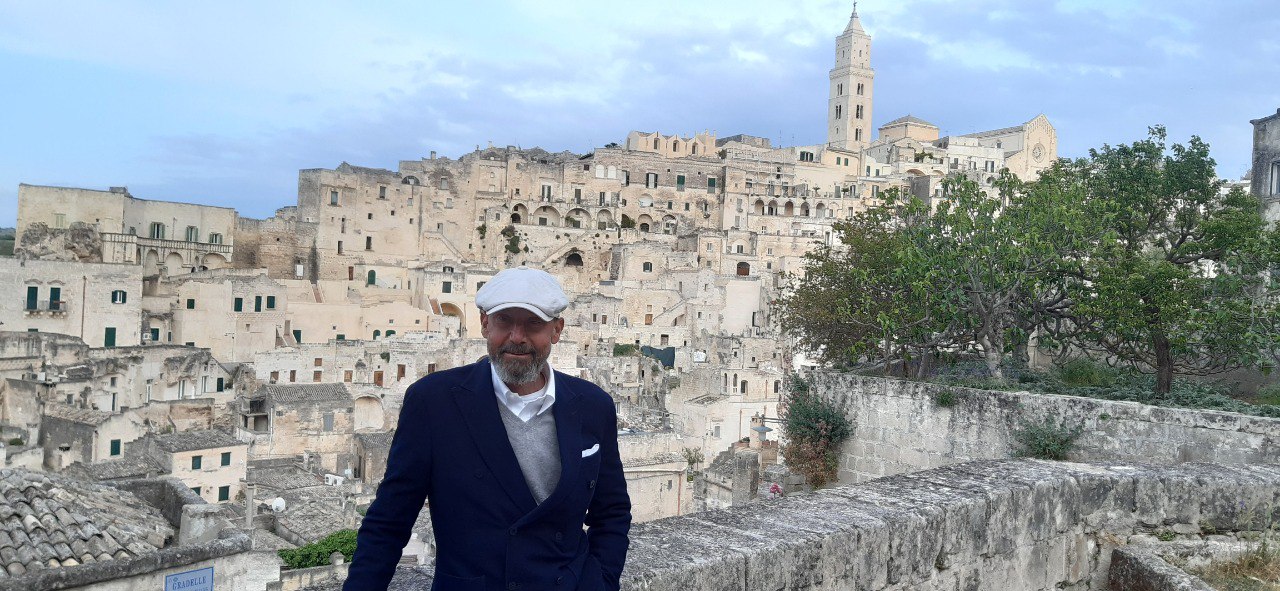 Gianluca Vialli nei Sassi di Matera per il libro Goals. 98 storie