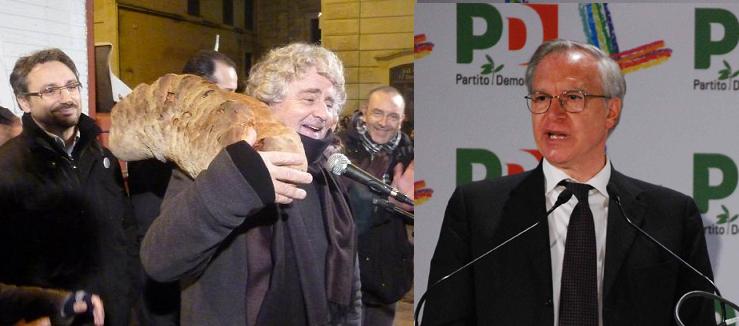 Beppe Grillo Sfida Guglielmo Epifani In Piazza Vittorio Veneto A Matera Il Fondatore Del 6153