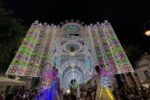 Festa della Bruna 2024 a Matera: sfilata Cavalieri, artisti e trampolieri luminosi di Miky&Ro Artevents, spettacolo luminarie ditta Blasi Group e concerto Istituto Comprensivo Minozzi Festa. Report, video, foto