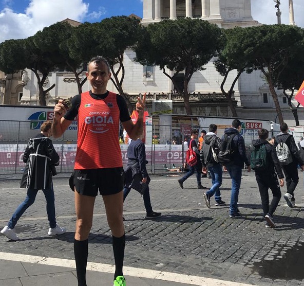 Il materano d adozione Michele Danza alla Maratona di Roma 2019