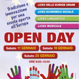 2° Open Day al Liceo Stigliani di Matera: una scuola ricca di opportunità