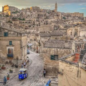 Riprese tv nazionale giapponese NHK dal 10 al 20 febbraio 2025 nei Sassi e nel centro storico di Matera per progetto "Passeggiate per le città del mondo"